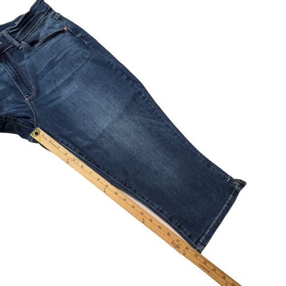 Judy Blue Size 16W Skinny Fit Capri Jeans Women’s Stretch Denim - Picture 7 of 10